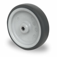roue ø 100 mm série P2T2 moyeu lisse