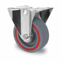 fixed castor ø 100 mm series T6P2 roller bearing