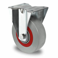 fixed castor ø 100 mm series M6N2 roller bearing