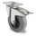 swivel castor with total brake ø 100 mm series P4R2 roller bearing