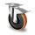 swivel castor with total brake ø 160 mm series Z4U5 double ball bearing