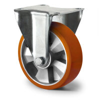fixed castor ø 125 mm series BAU5 double ball bearing