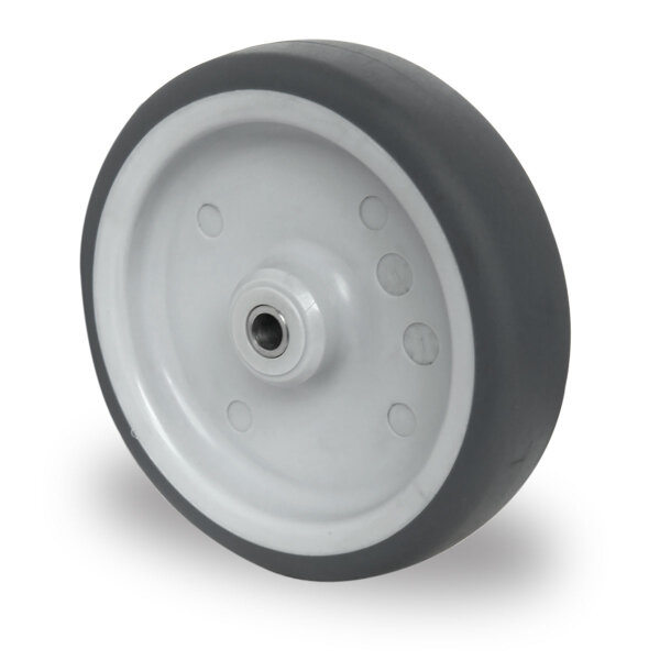 Rad ø 100 mm Serie P2T2 Gleitlager Edelstahl