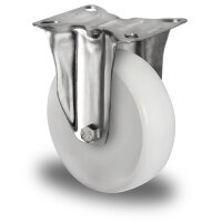 fixed castor ø 125 mm series N0N0 plain bearing...