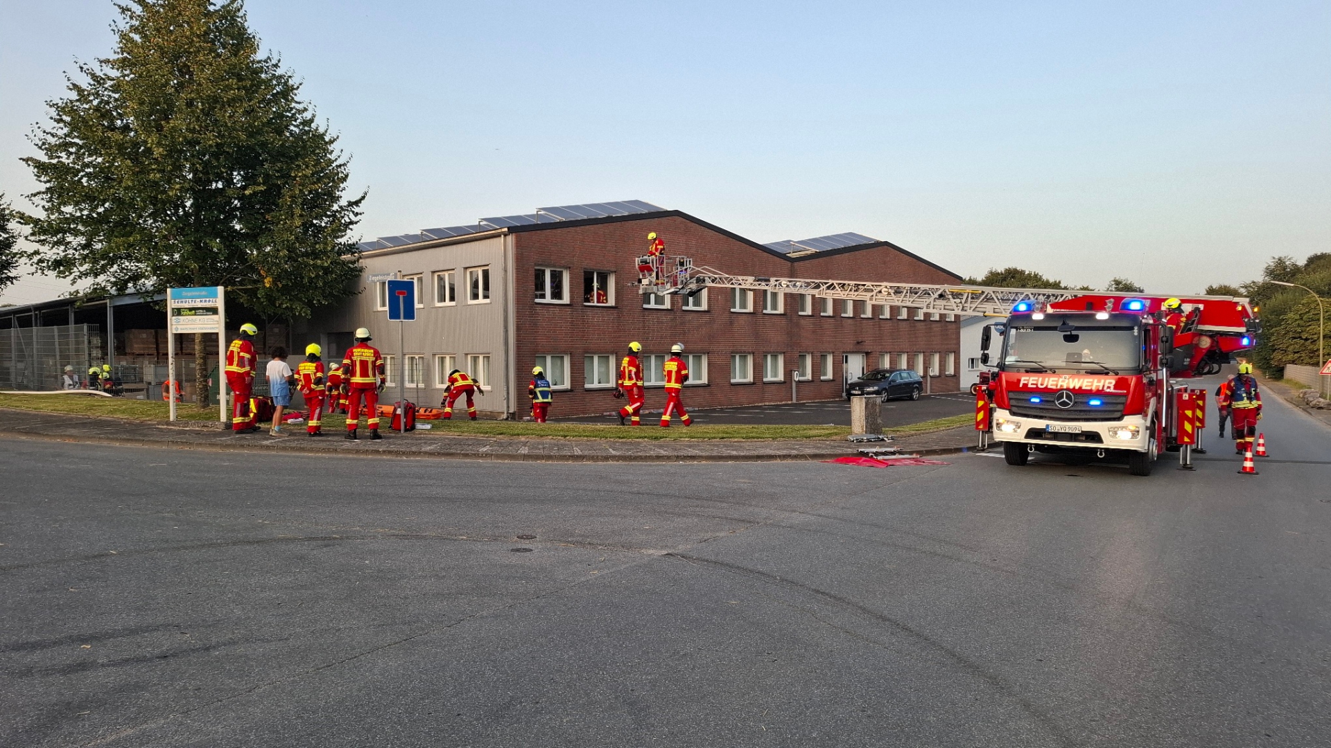 Fire drill at CASCOO